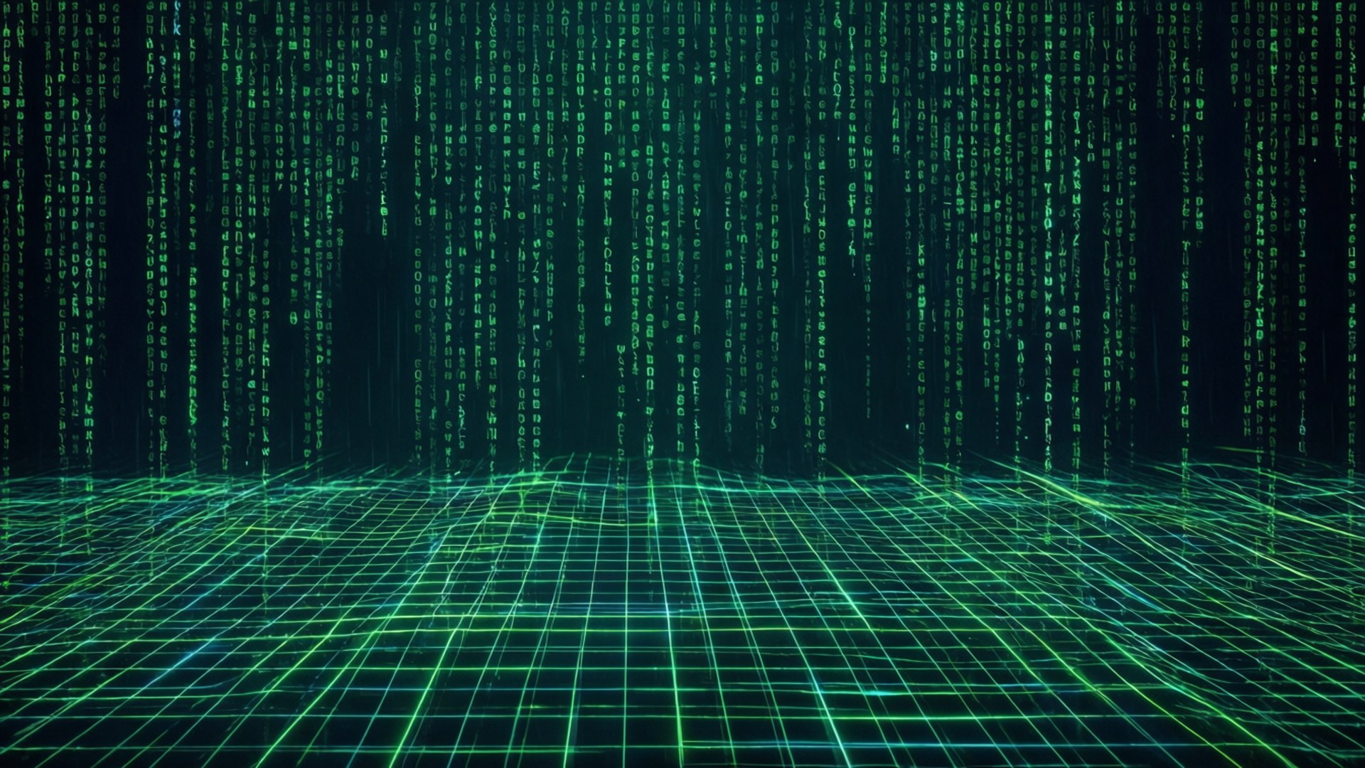 Kernel Matrix Regn Wallpapers