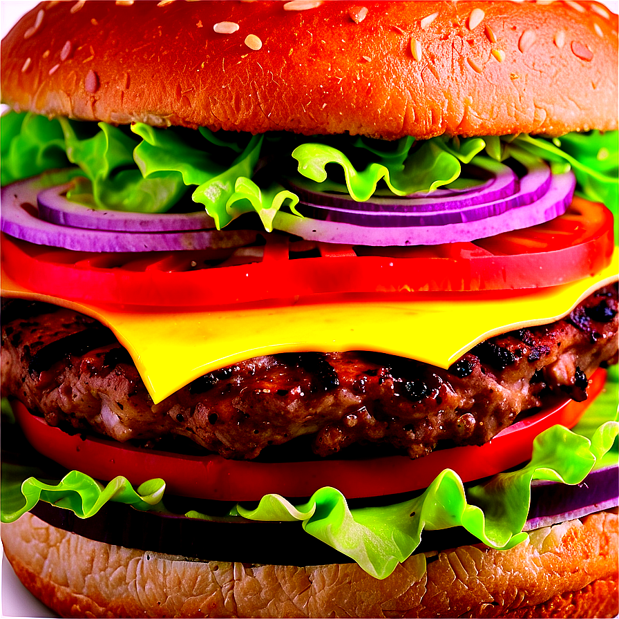 Keto Friendly Hamburger Png 05242024 PNG