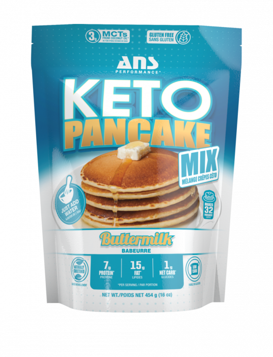 Keto Pancake Mix Buttermilk Flavor Package PNG
