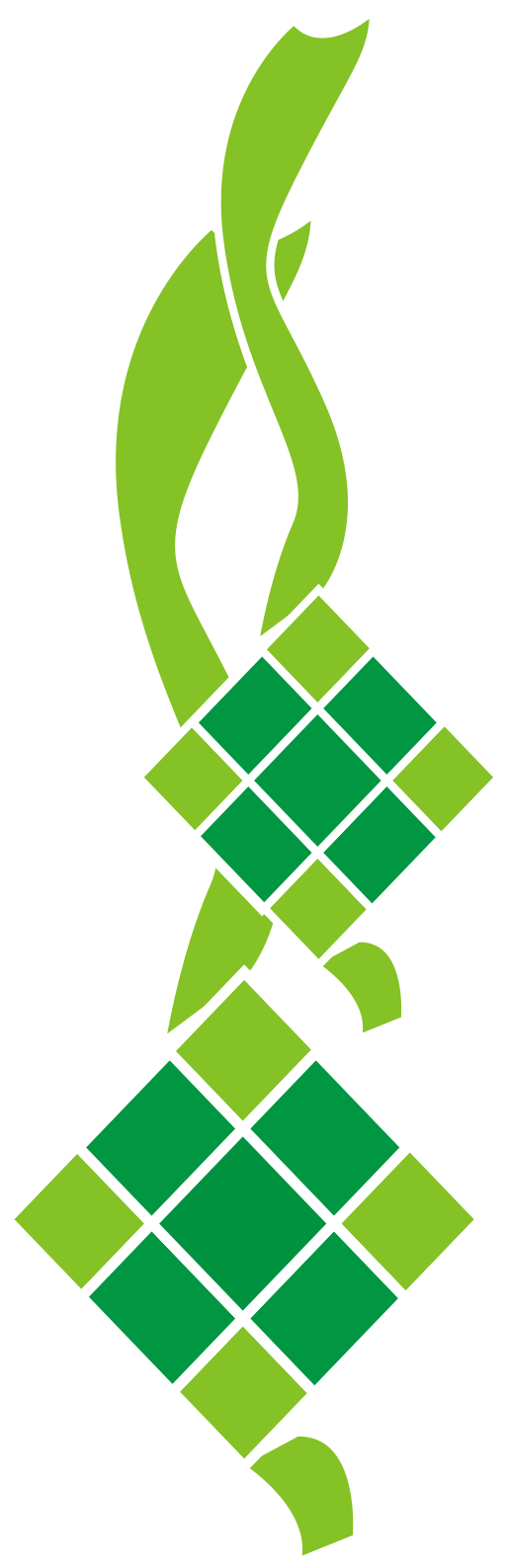 Ketupat Icon Graphic PNG