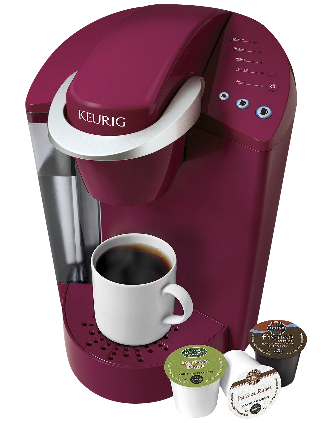 Keurig Coffee Makerwith Pods PNG