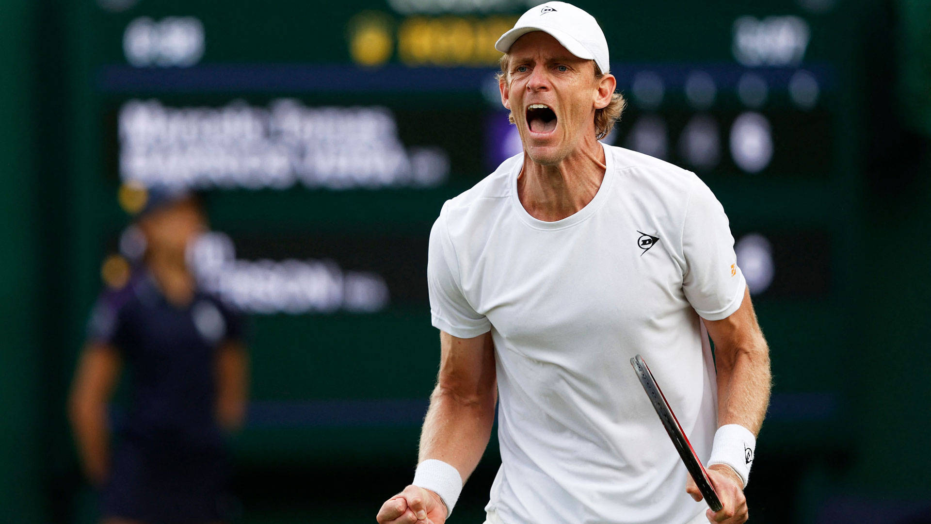 Kevin Anderson Shouting Wallpaper