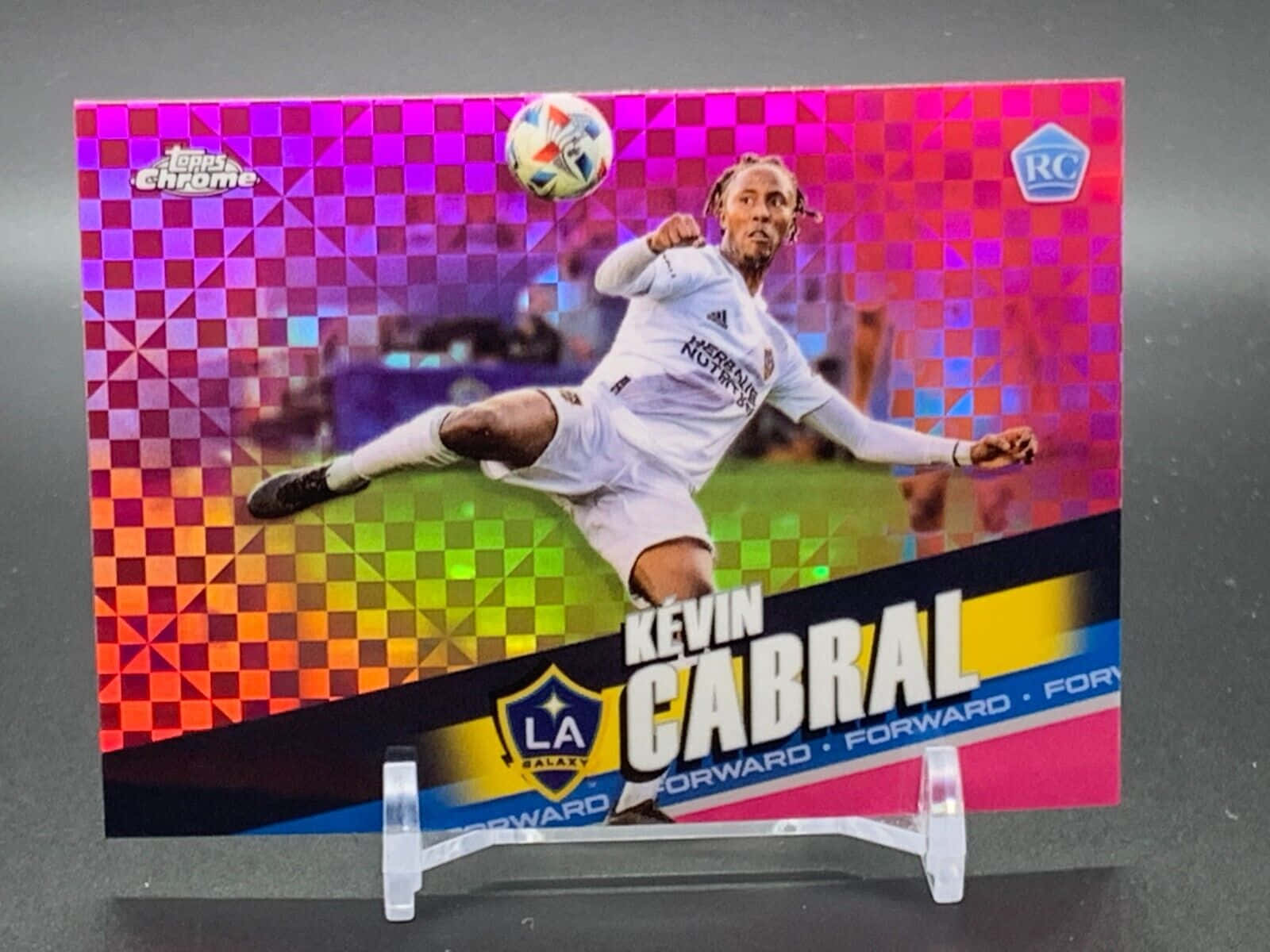 Kevin Cabral MLS Rookie Pink X-Fractor Wallpaper