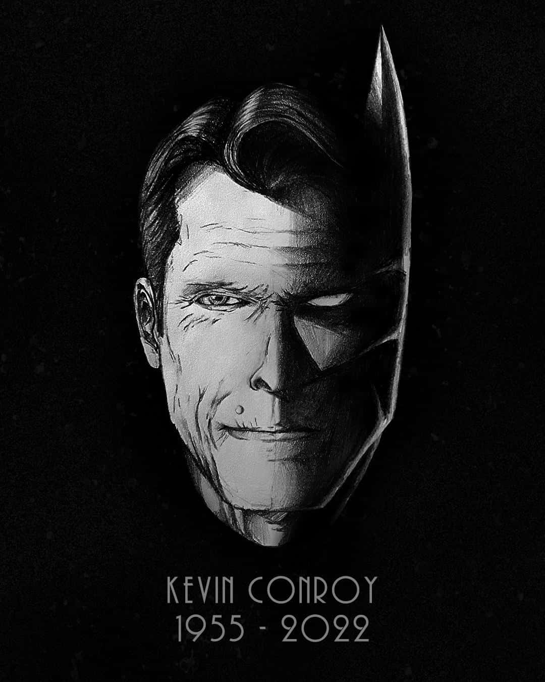 Iconic Voice Actor Kevin Conroy Smiling Wallpaper