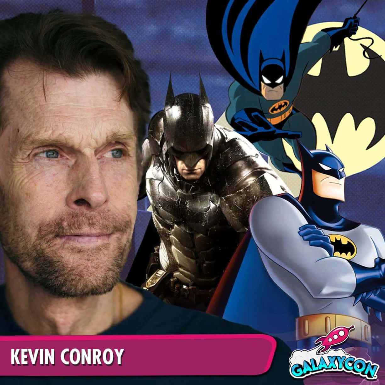 Kevin Conroy striking a pose in a suit Wallpaper