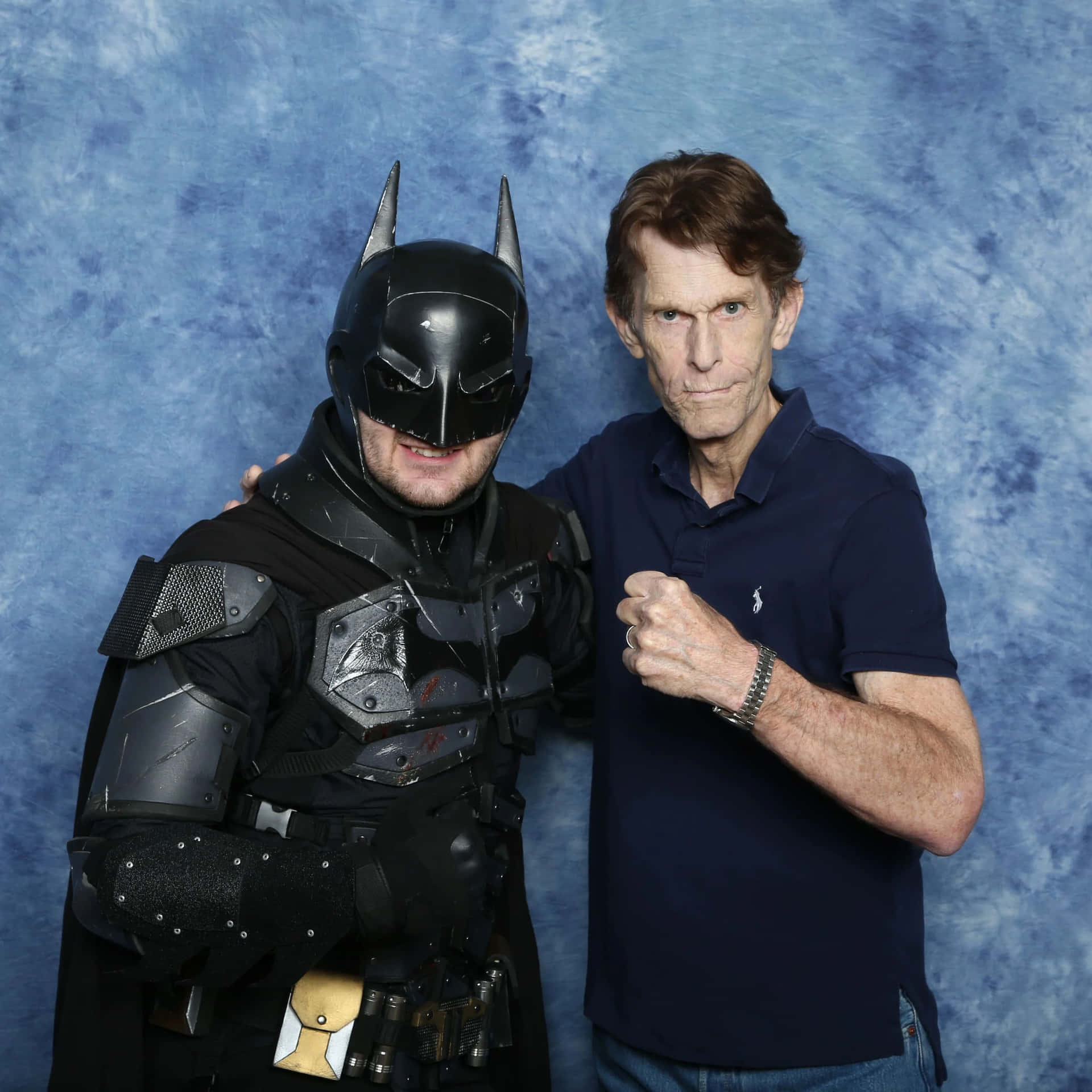Kevin Conroy posing for a portrait Wallpaper