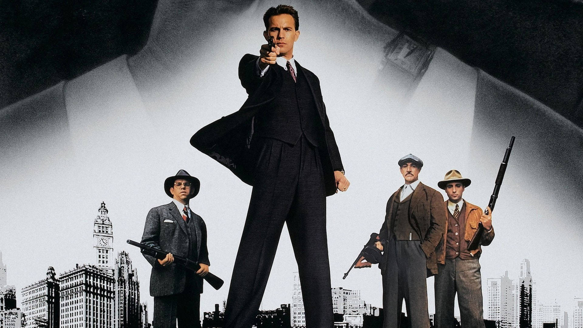Kevin Costner The Untouchables Poster Wallpaper