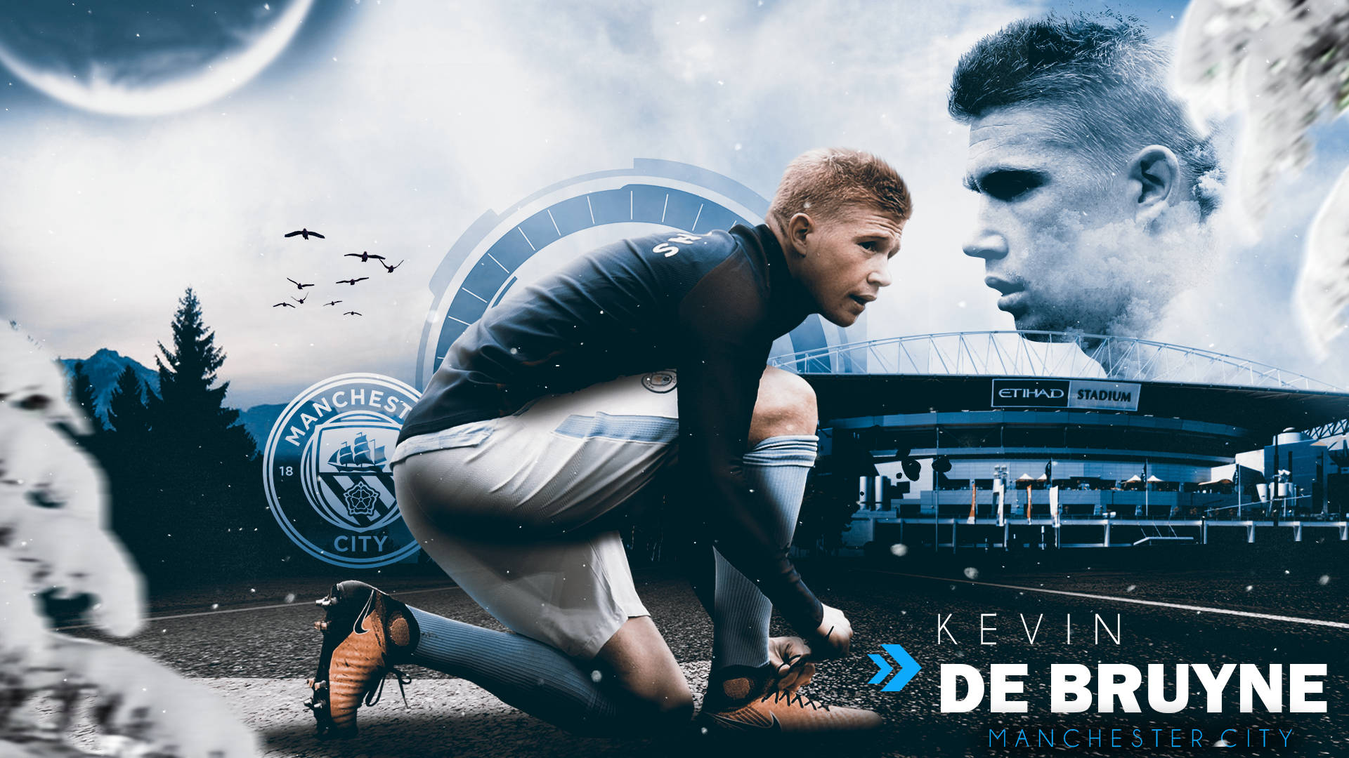 Kevin De Bruyne Etihad Stadium Wallpaper