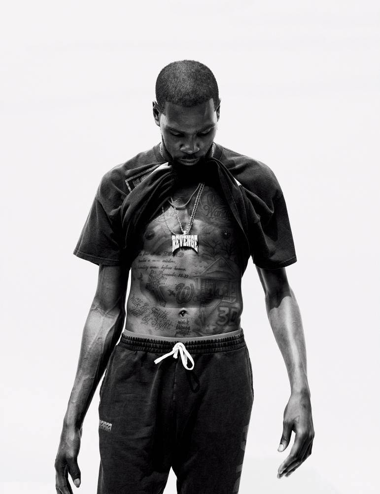 Kevin Durant Abs And Tattoos Wallpaper