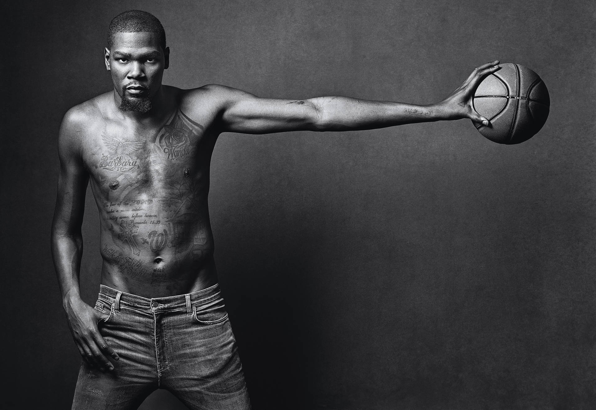 Kevin Durant For Rolling Stone Wallpaper