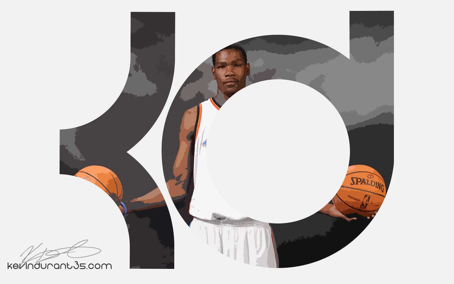 Kevin Durant Kd Image Logo Wallpaper
