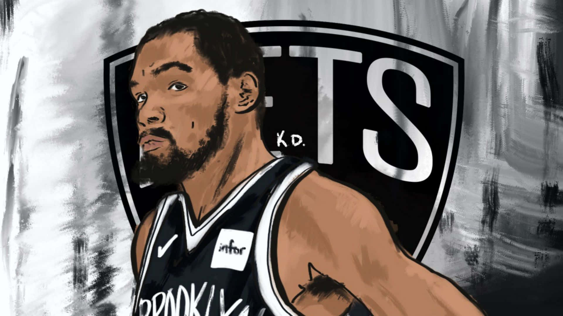 Kevindurant Nets Fan Art Would Be Translated To 