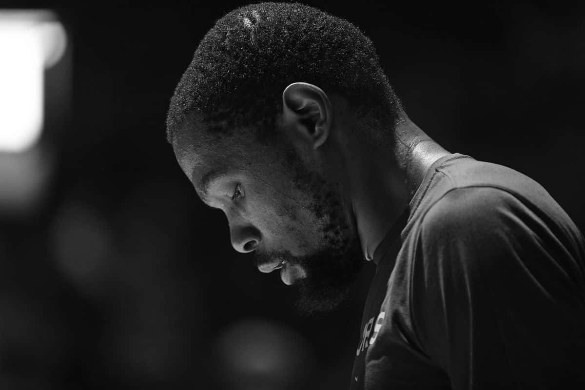 Kevin Durant Nets Close Up Wallpaper
