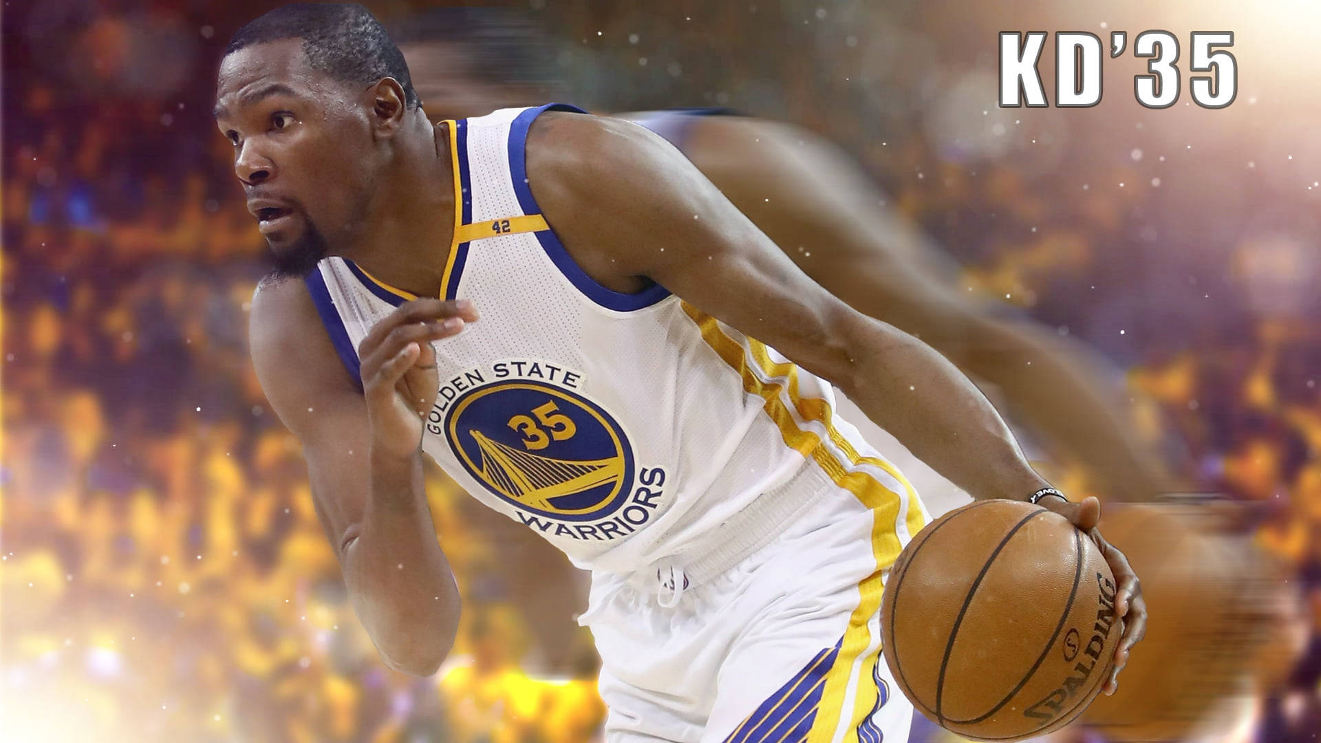 Kevin Durant Player Number 35 Wallpaper