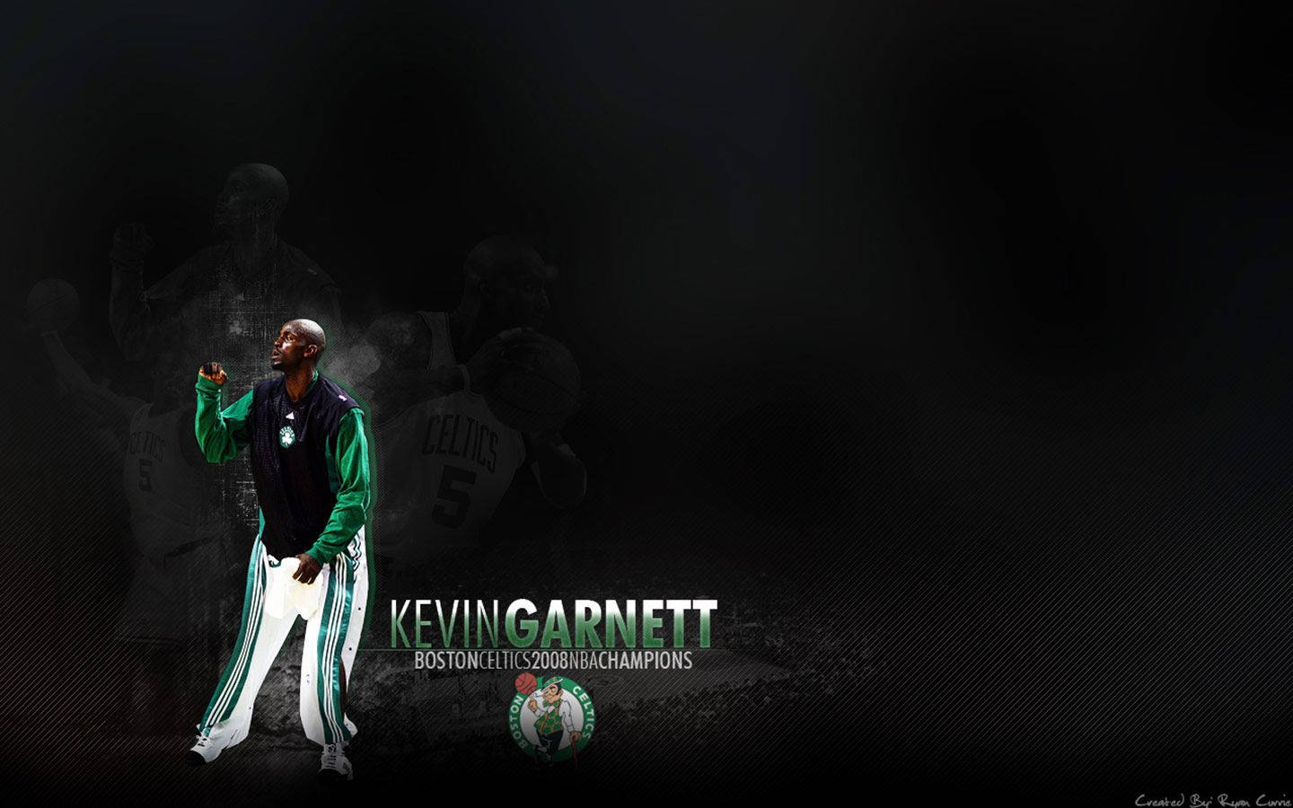 Kevin Garnett NBA-spiller Tapet Wallpaper