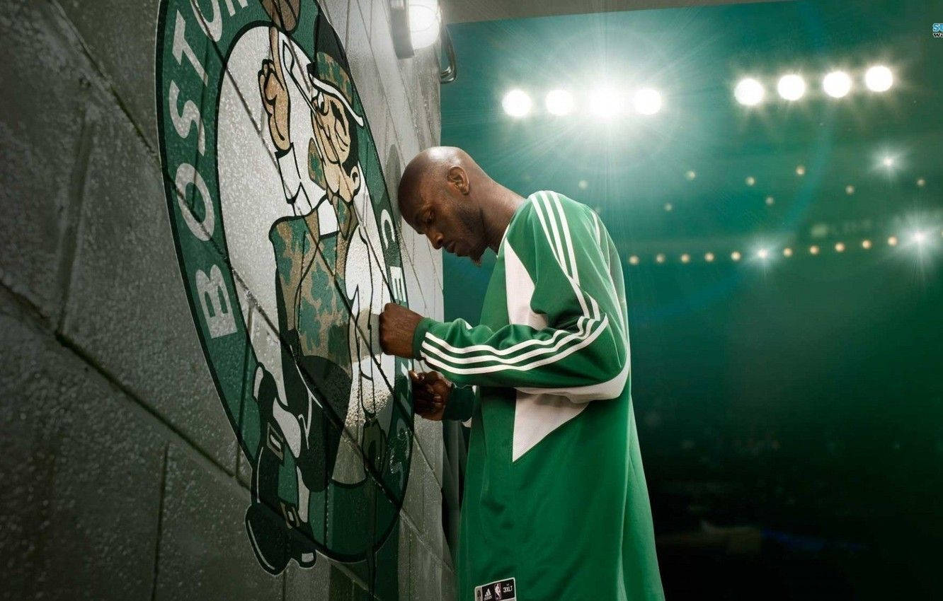 Kevingarnett Los Boston Celtics. Fondo de pantalla