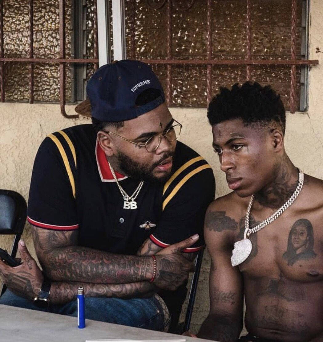 Kevin Gates Tattoos a picture of NBA Youngboy Face on him  YouTube