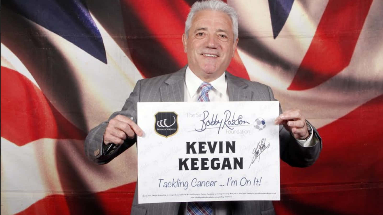 Kevin Keegan Im On It Campaign Wallpaper