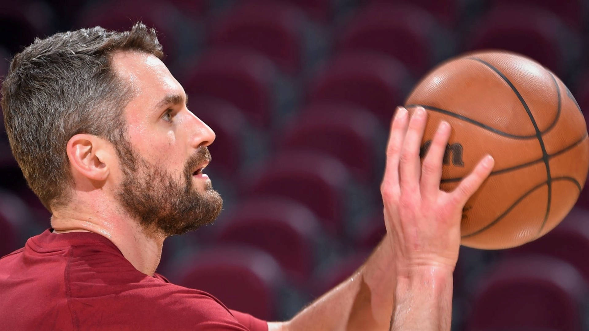 Kevin Love Warm-up