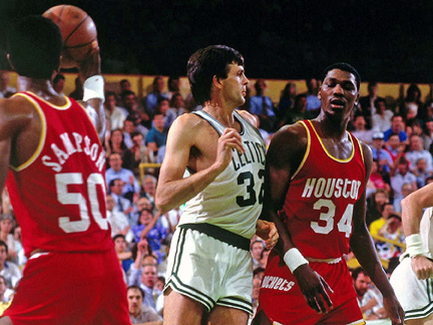 Kevin McHale 1986 NBA Playoffs Vintage Tapet: Wallpaper