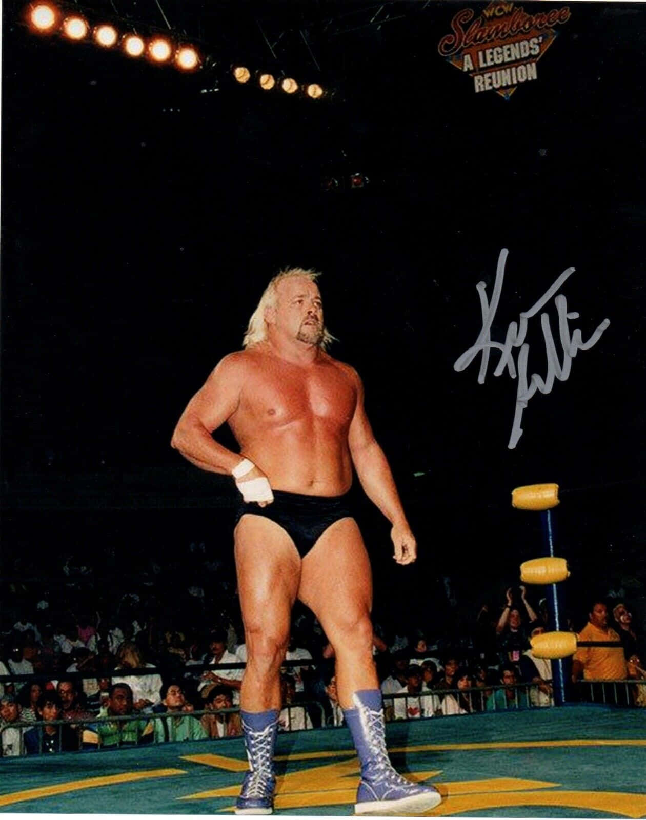 Kevin Sullivan WCW Slamboree Signed Autograferet 8x10 Foto Wallpaper