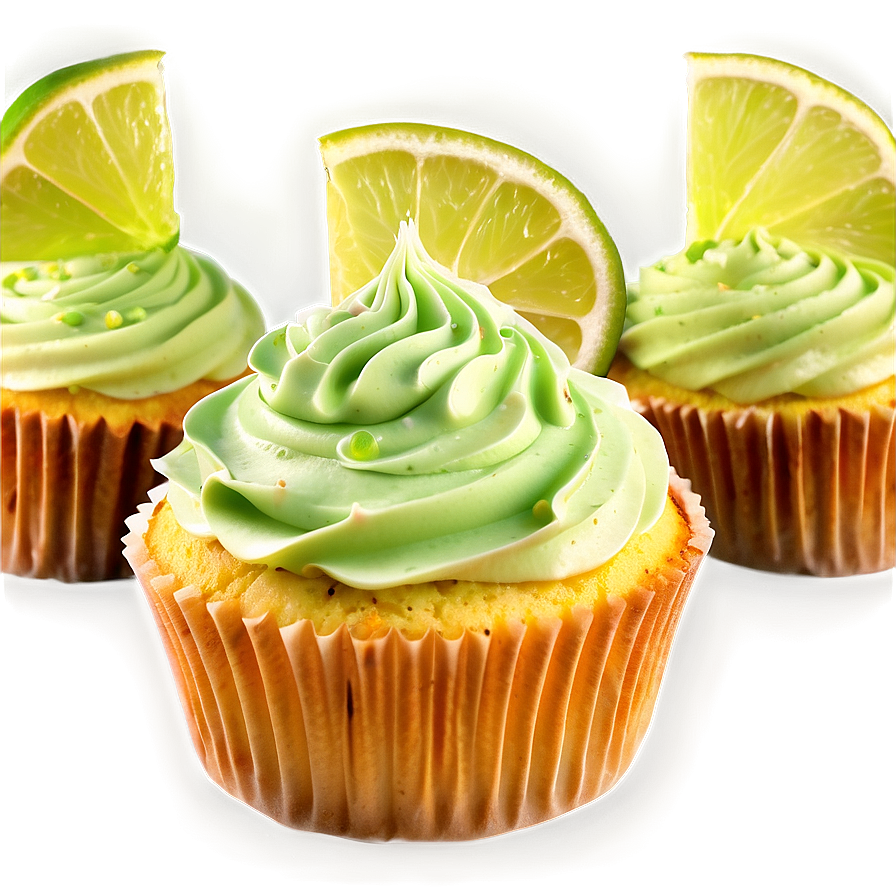 Key Lime Cupcakes Png Hwv PNG