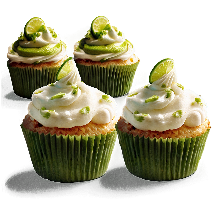 Key Lime Cupcakes Png Jxn PNG