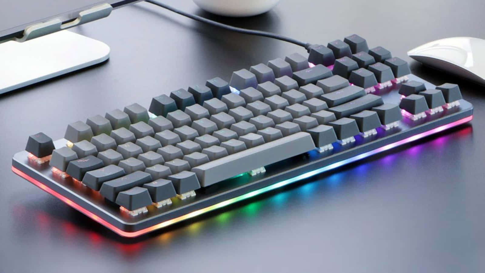 Achieve typing efficiency and accuracy with a good quality keyboard.