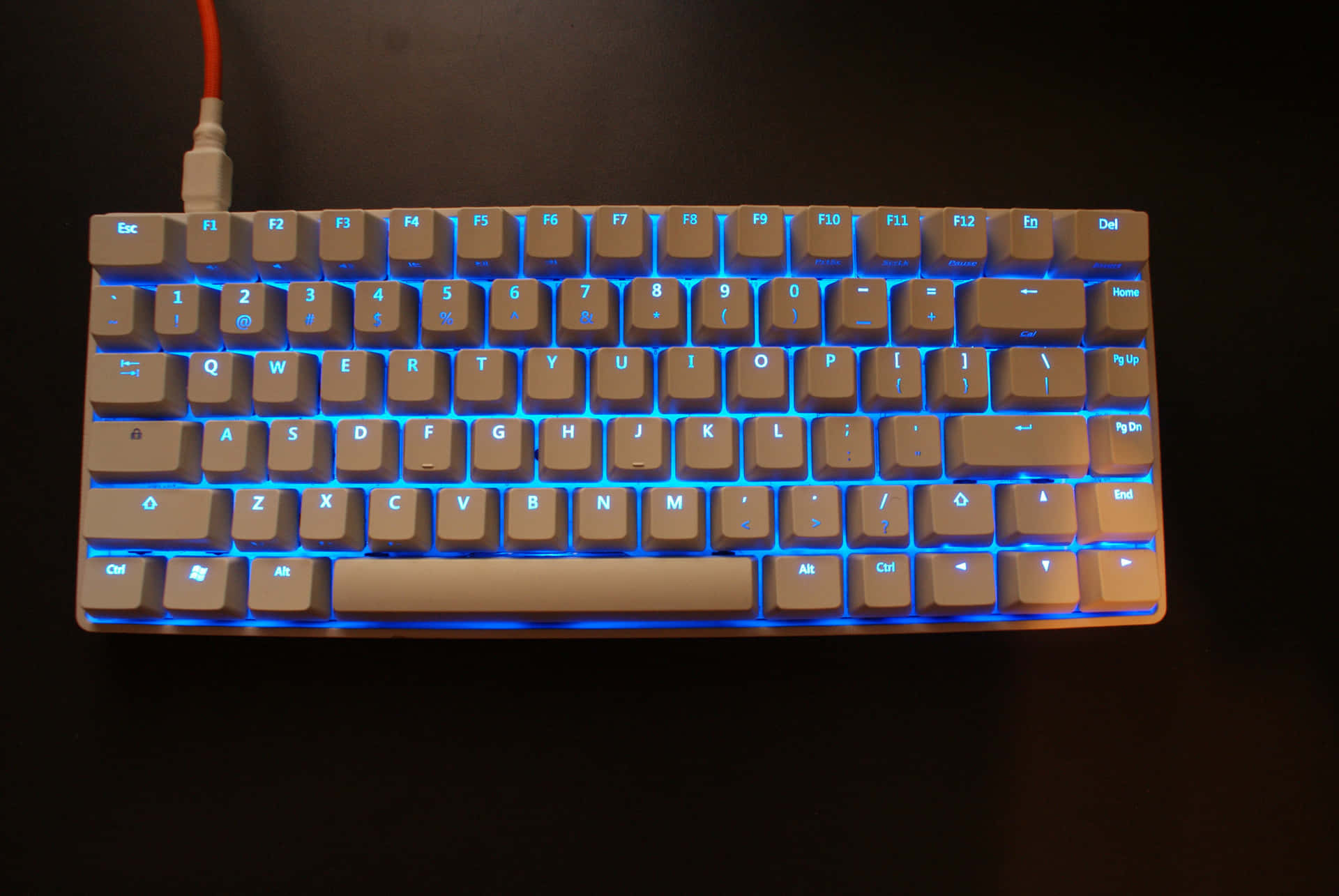 Nahaufnahmeeiner Tastatur