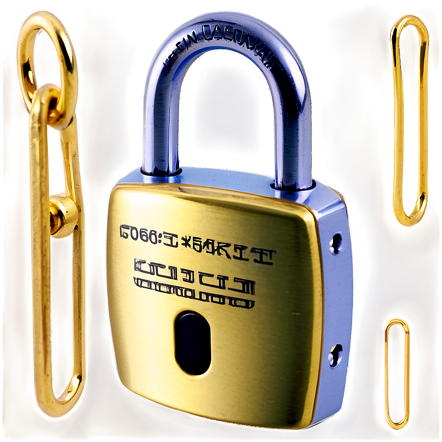 Keyless Padlock Png Wct PNG