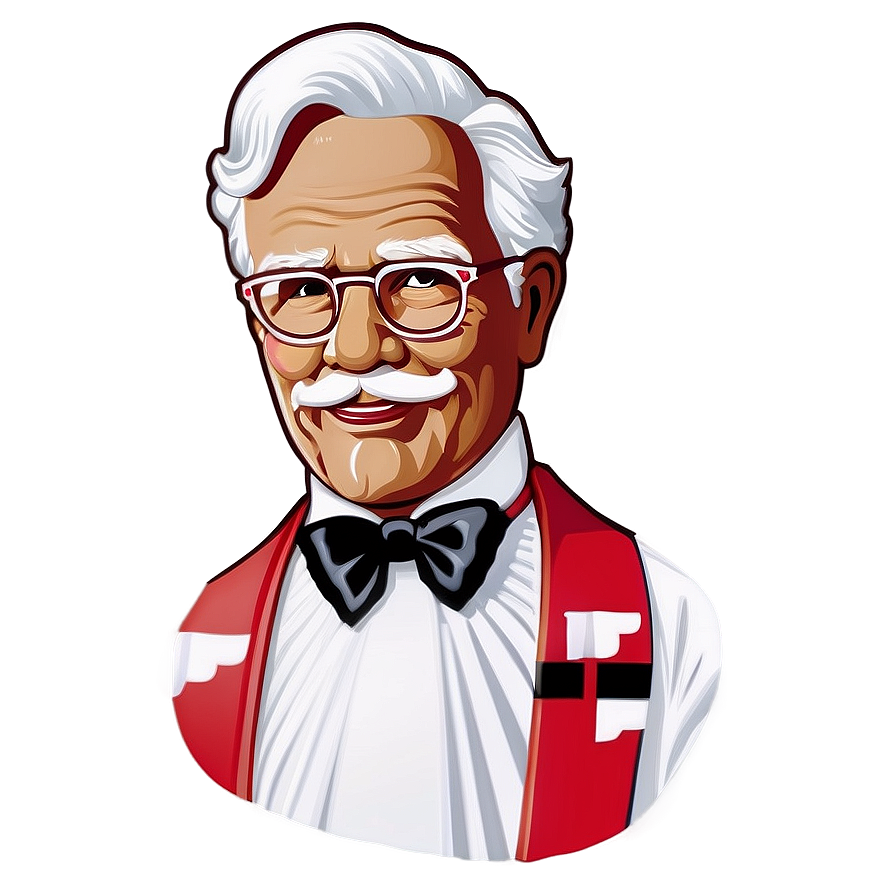 Kfc Logo With Colonel Sanders Png 24 PNG