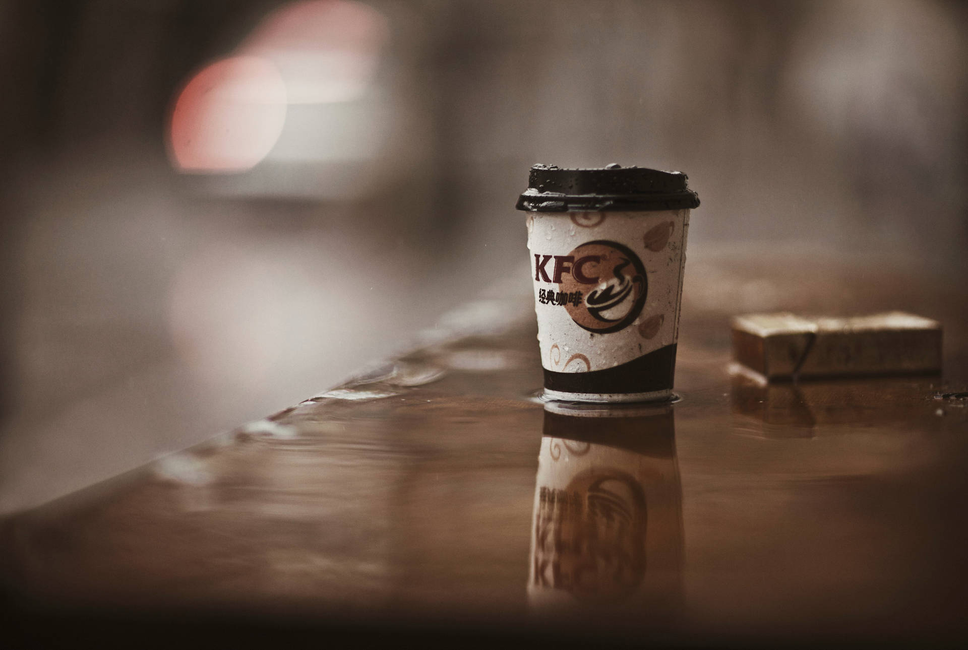KFC Paper Cup Photography Wallpaper