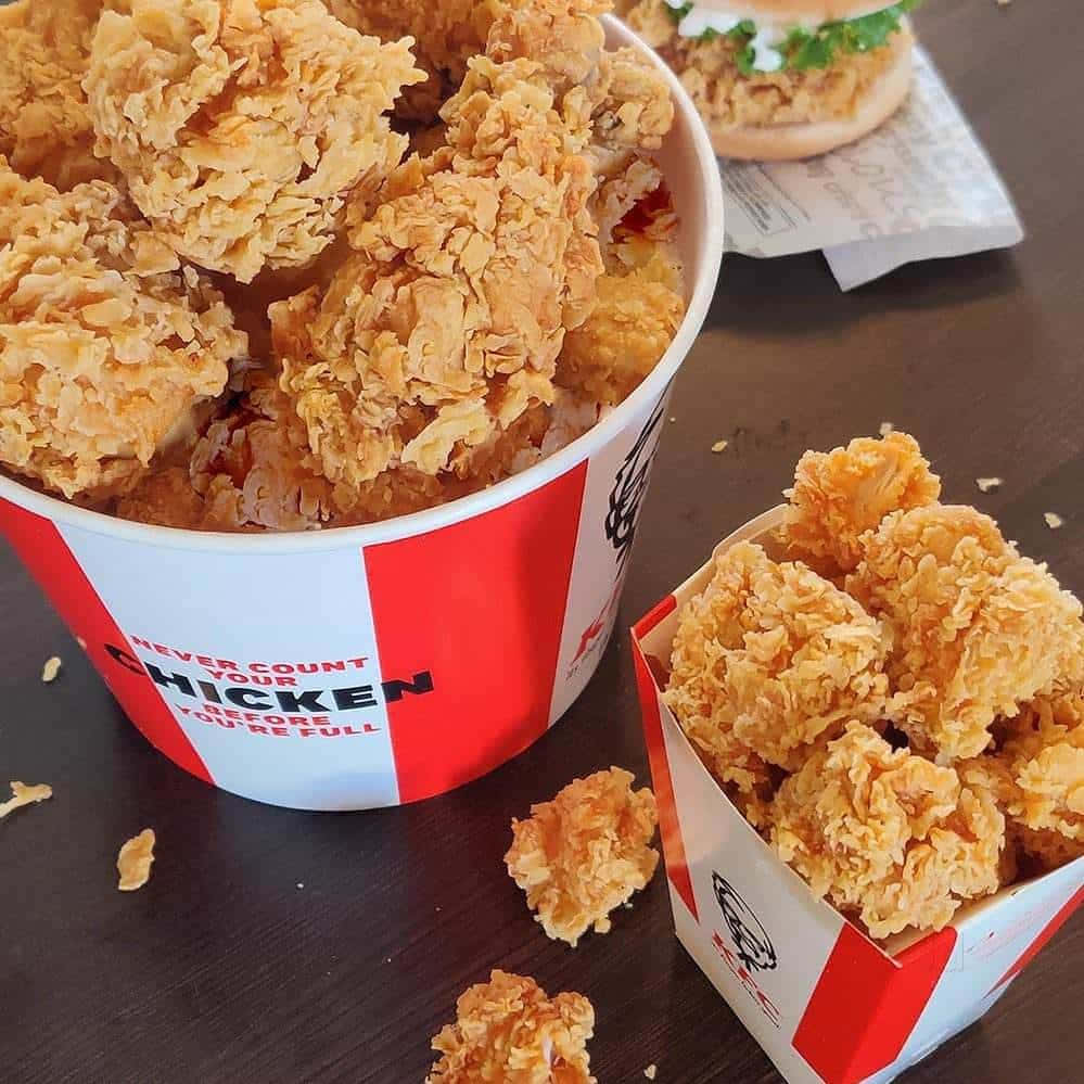 'Treat yourself with our finger-licking appetite range of products at KFC.'
