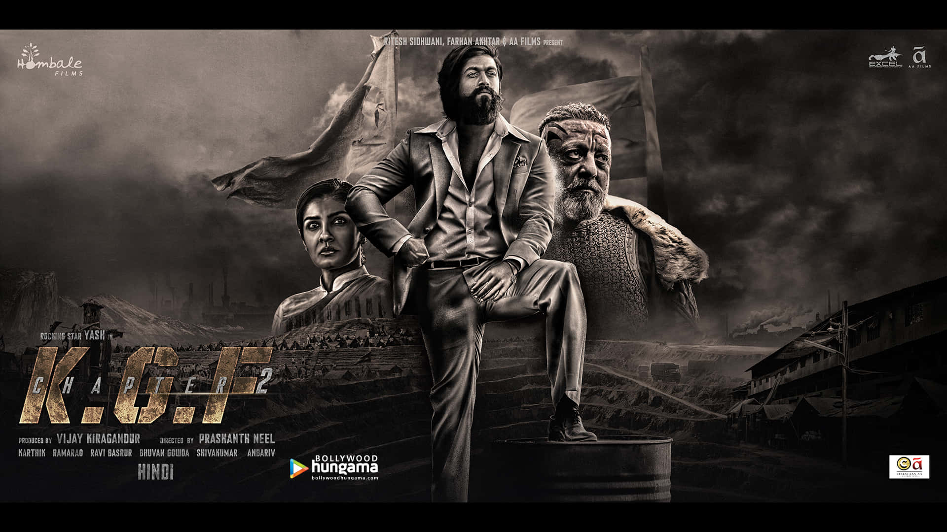Yash returns in KGF Chapter 2 as a larger-than-life character