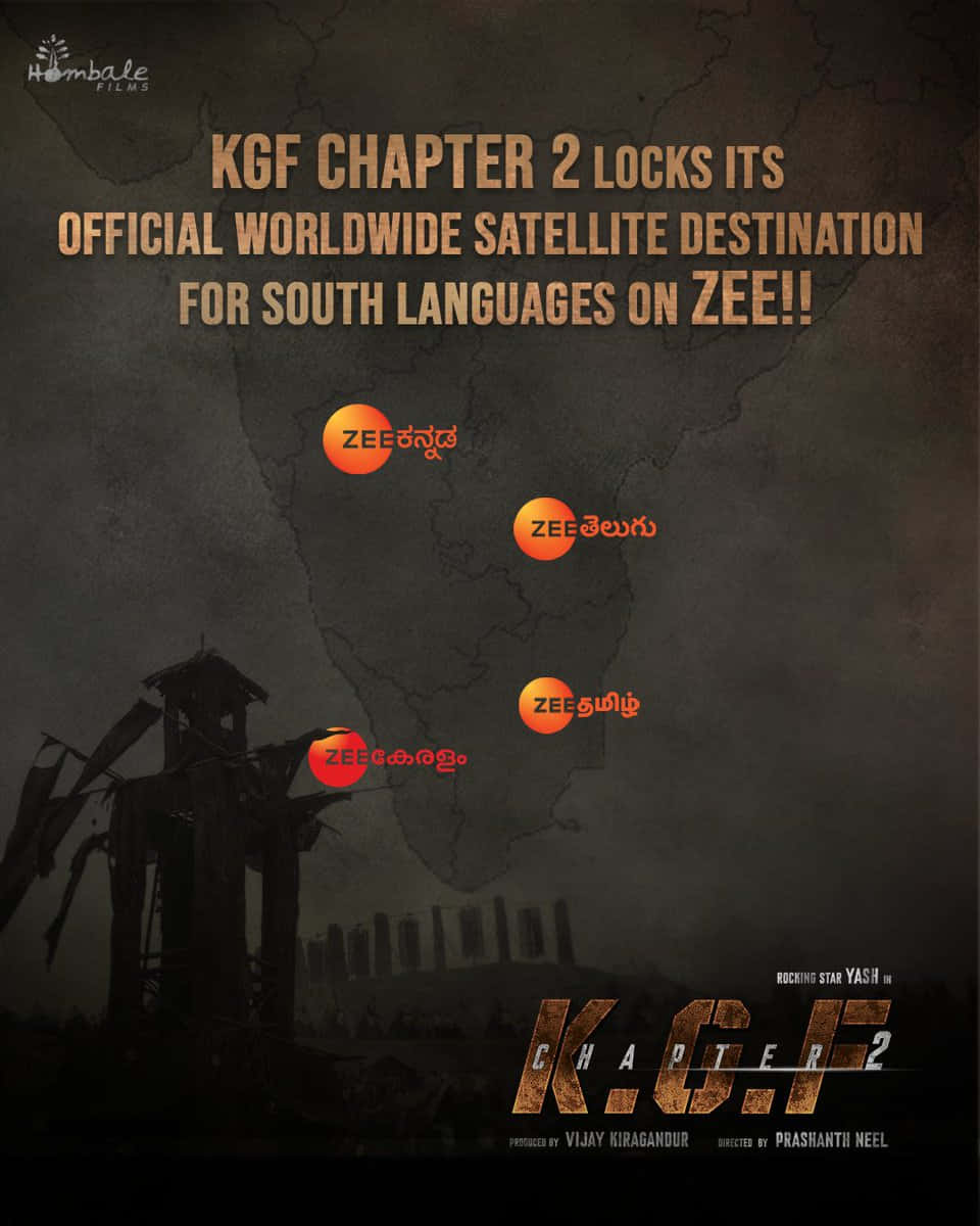 KGF 2 Movie Poster