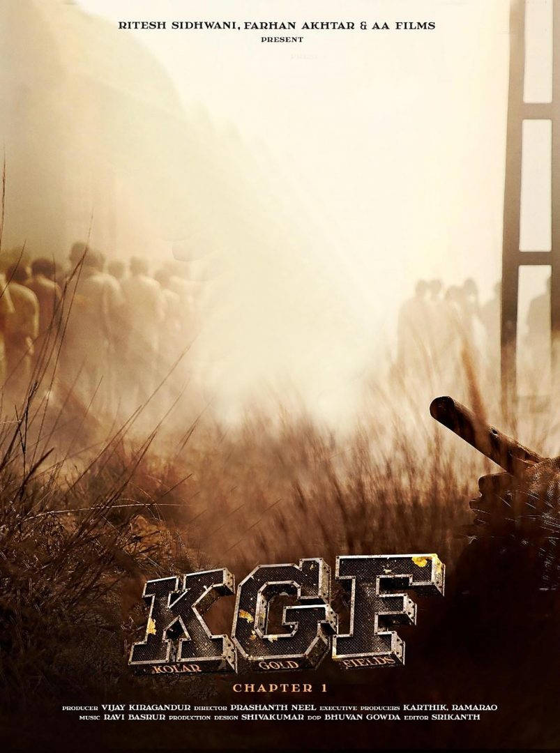 Kgf Chapter 1 Poster Wallpaper