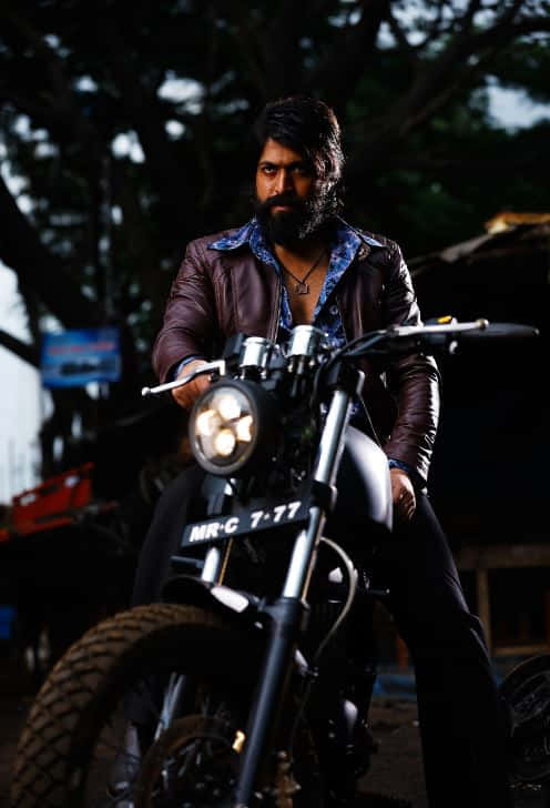 KGF Chapter 2 Movie Poster Featuring Yash