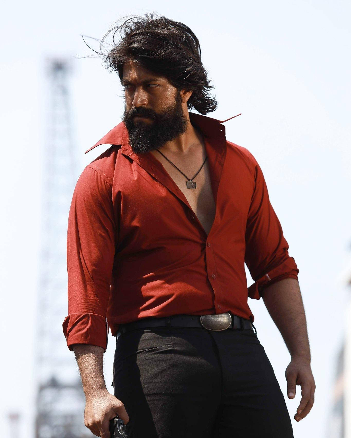Kgf Yash Red-sleeved Polo Picture