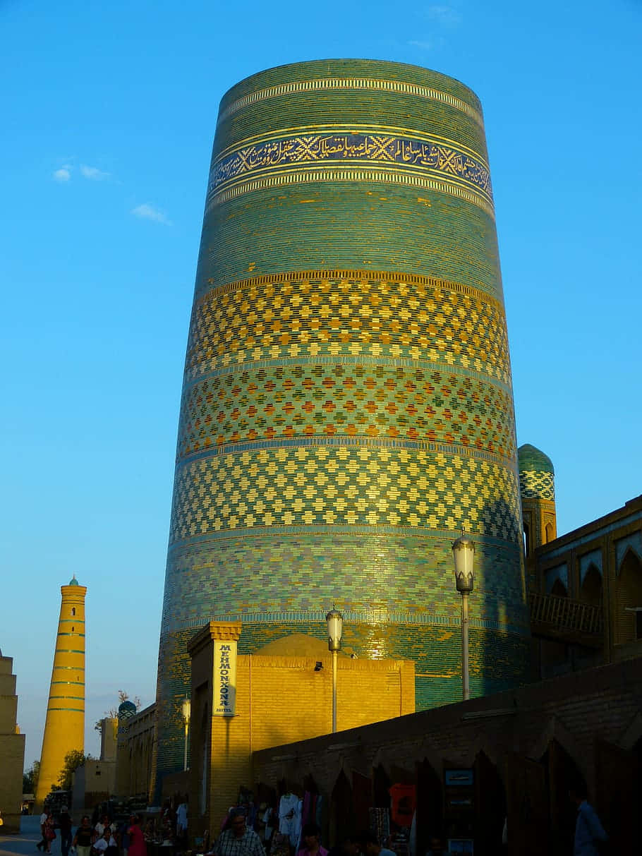 Khiva Green Tower Picture