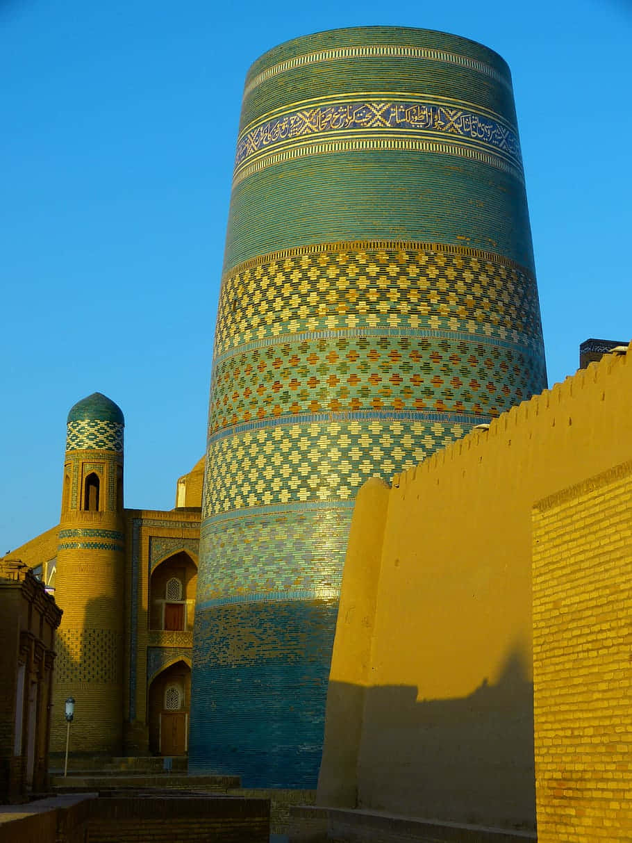Khiva Thick Green Tower Picture