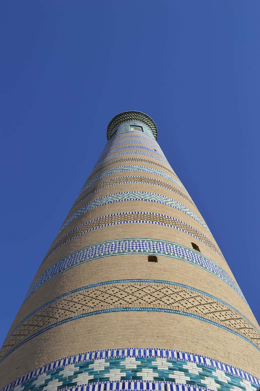 Khiva Very Tall Minaret Background