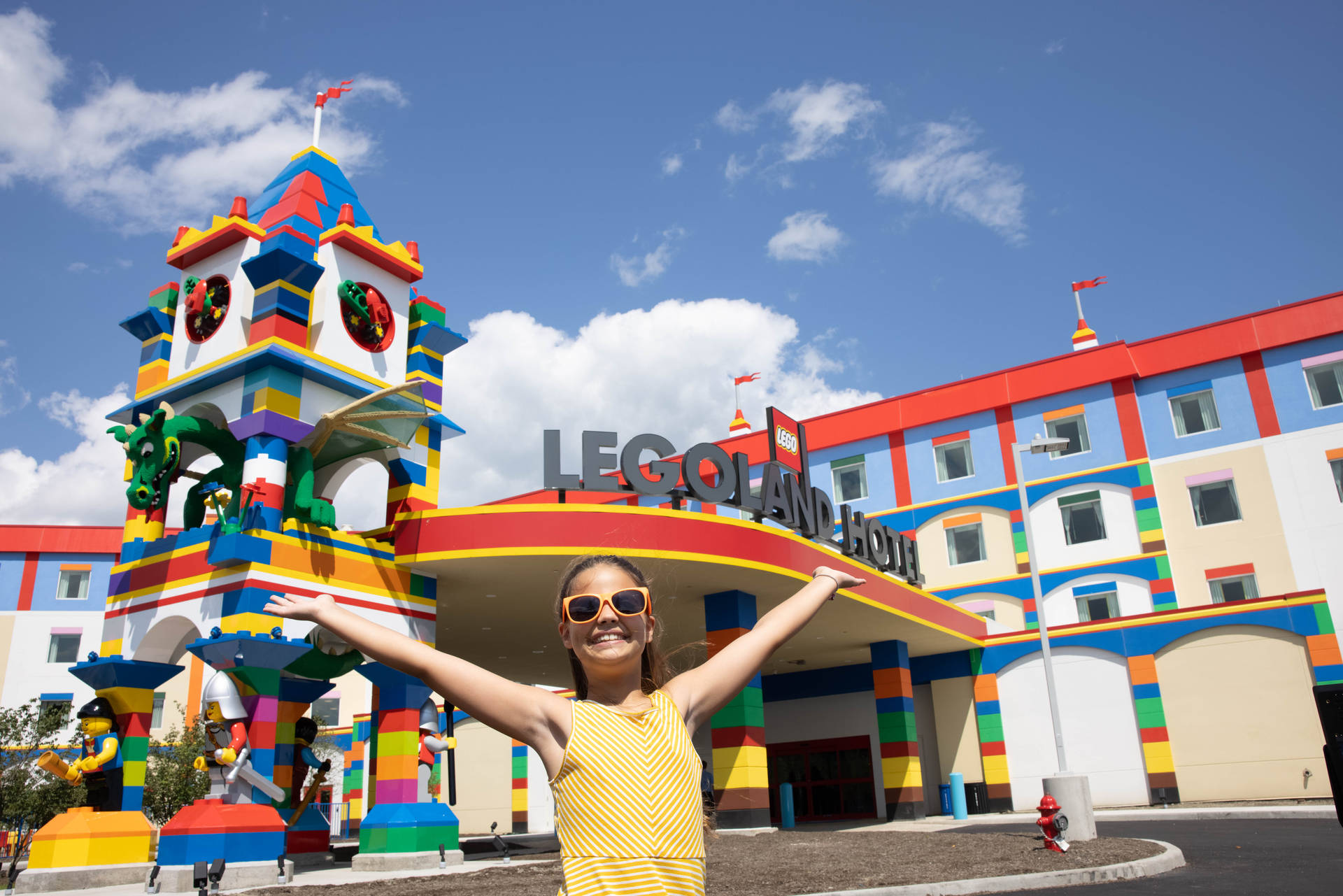 Criançano Hotel Legoland Papel de Parede