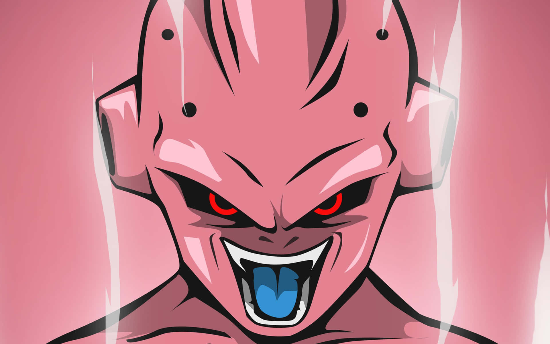 Kid Buu Fierce Battle Stance Wallpaper