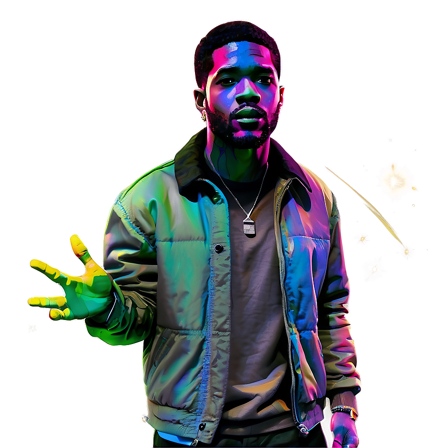 Kid Cudi Album Cover Art Png 06242024 PNG