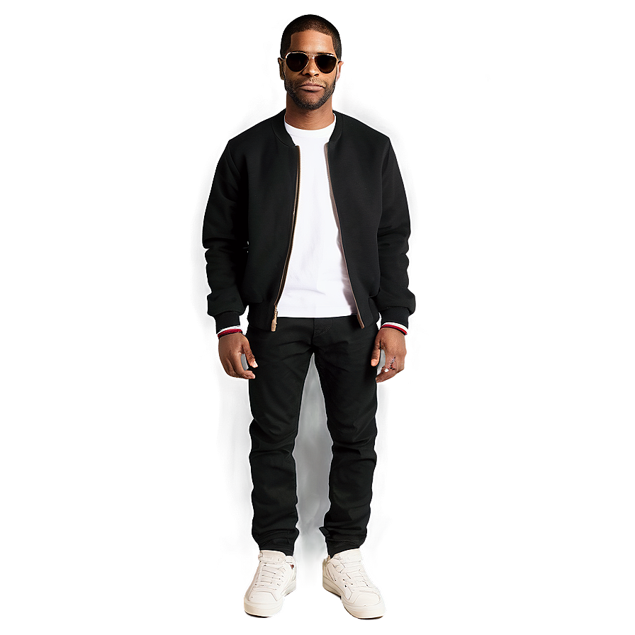 Kid Cudi Fashion Look Png 06242024 PNG