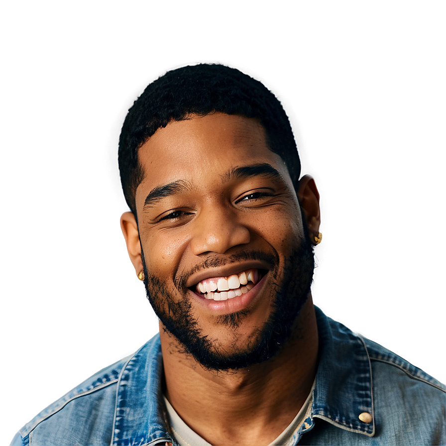 Kid Cudi Smiling Photo Png Nil68 PNG