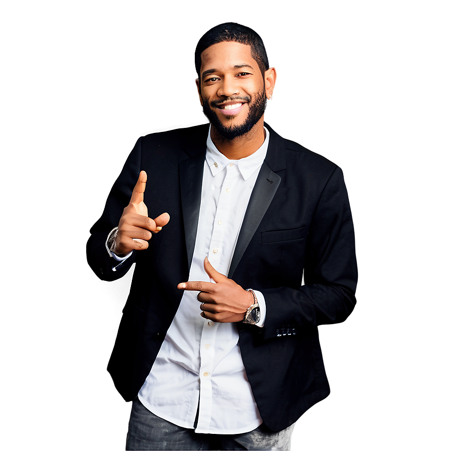 Kid Cudi With Fans Png Inb6 PNG