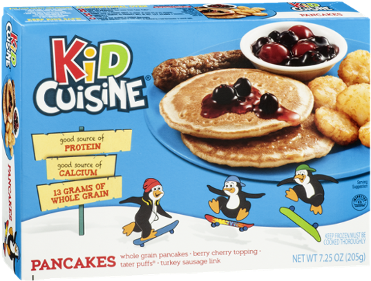 Kid Cuisine Pancake Meal Box PNG