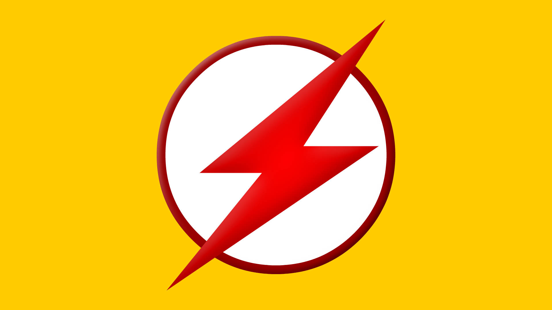 Kid Flash Iconic Logo Wallpaper