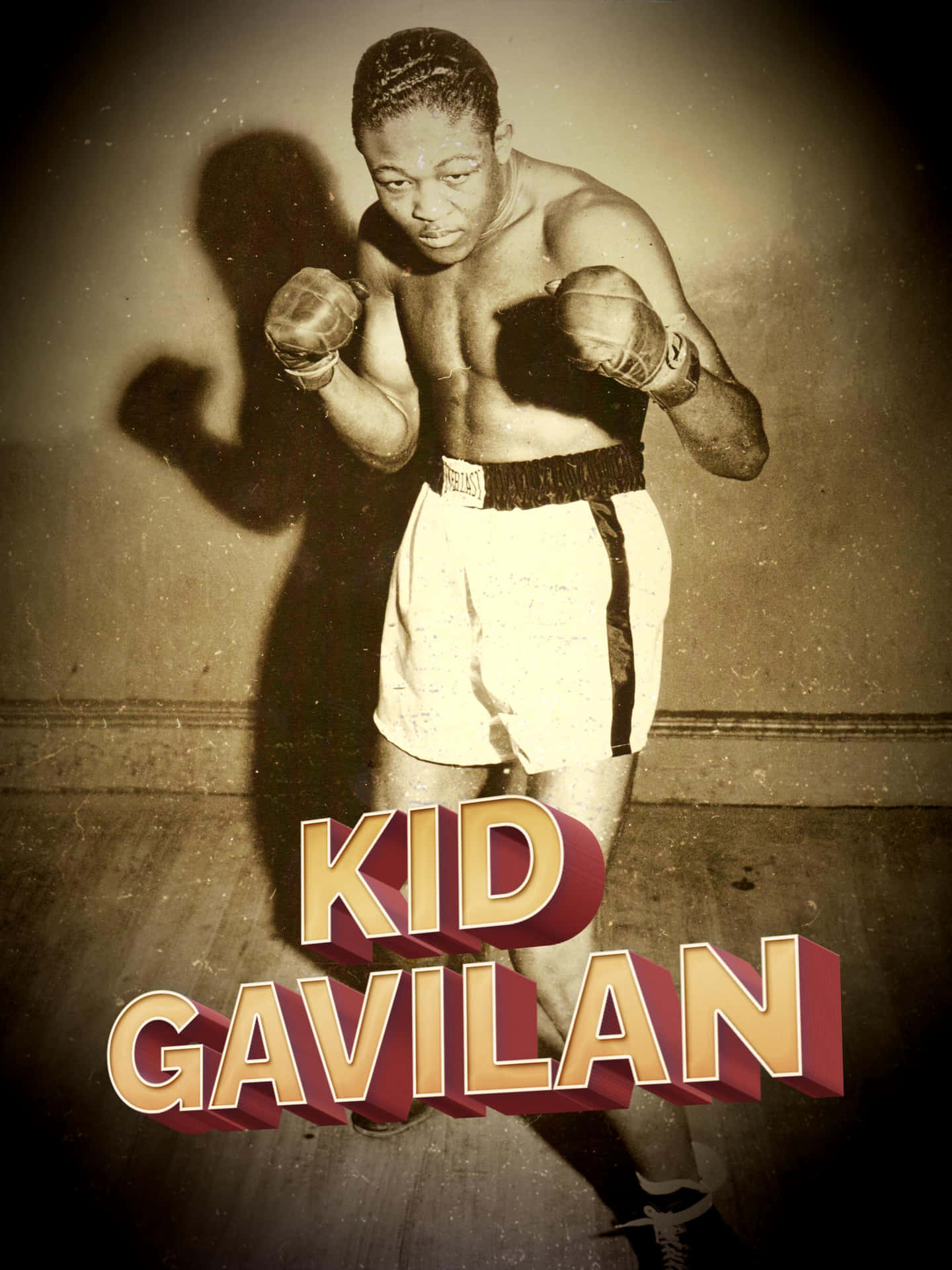 "Young Kid Gavilan in the Ring" Wallpaper